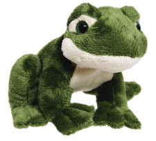 ~❤️~FROG soft toy with sound croaking by ELKA 12cms Plush BNWT~❤️~