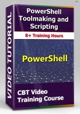 PowerShell T  lm king and S ri ting - CBT Video Training Course - 8 Hours