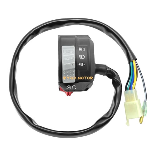 Start Stop Switch & Starter Solenoid Relay for Yamaha Grizzly 600 Kodiak 400 YFM - Foto 5 di 12