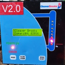 CLEAVER BROOKS CBLME-M LEVEL MASTER CONTROLLER 623-0192-000- WITH DAMAGED PART