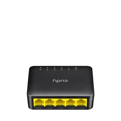 6971690790097 Cudy GS105D Netzwerk-Switch Gigabit Ethernet (10/100/1000) Schwarz