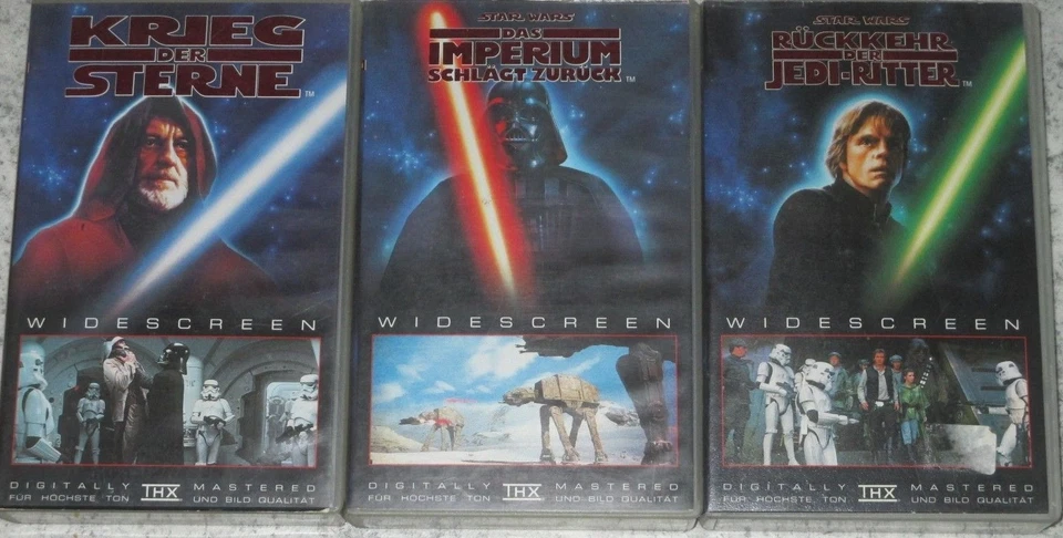 Star Wars 4, 5, 6 - VHS/SciFi/Harrison Ford/Mark Hamill/Carrie Fisher/FOX - Bild 2 von 2