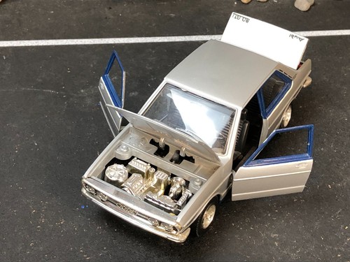 MARTOYS Italy 1:24 Diecast Car SILVER AUDI 80 GT #0106 No Box AS-IS - Picture 19 of 24