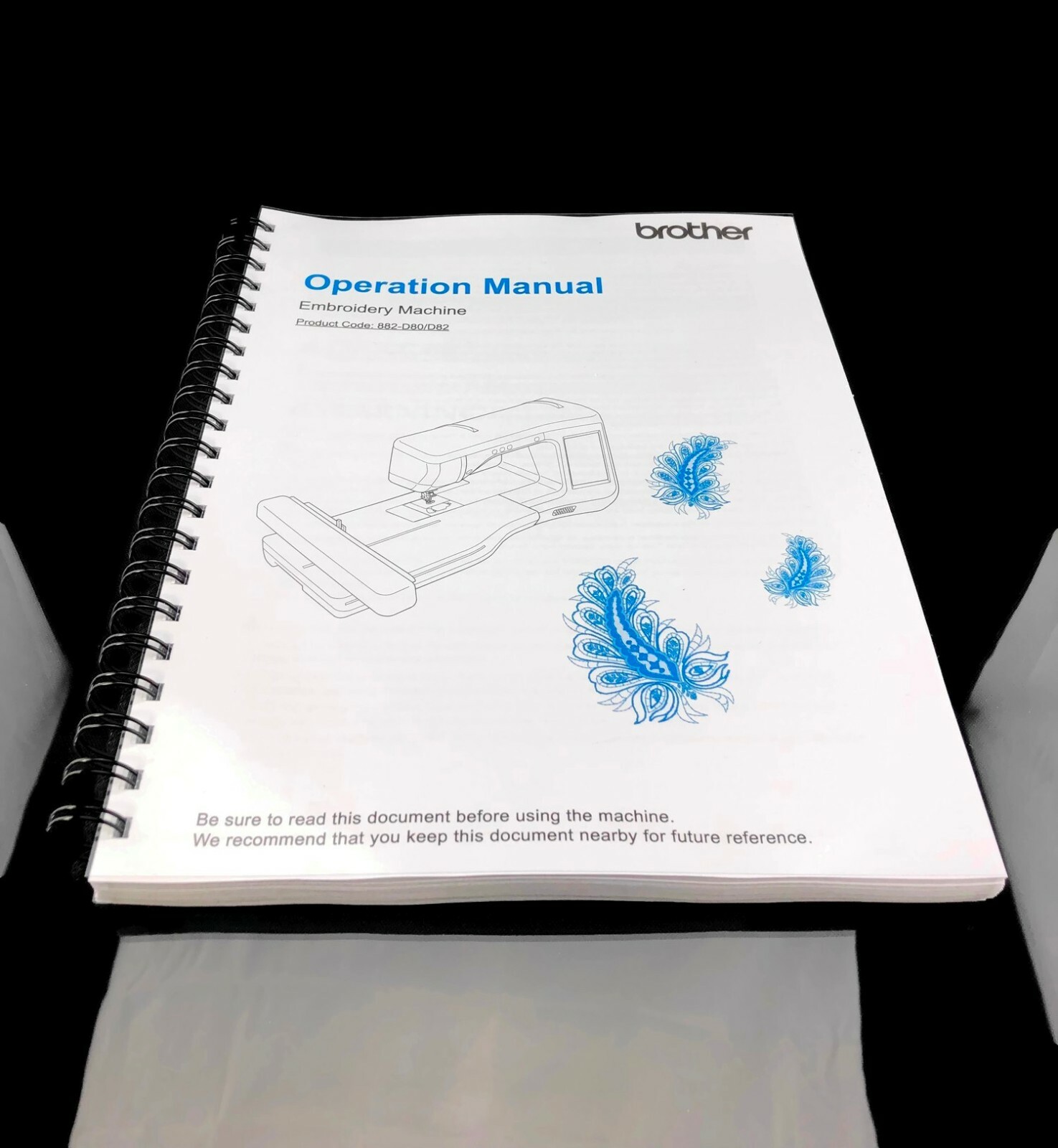 Brother Innovis VE2200 Embroidery Sewing Machine Manual User Guide COLOR Print eBay