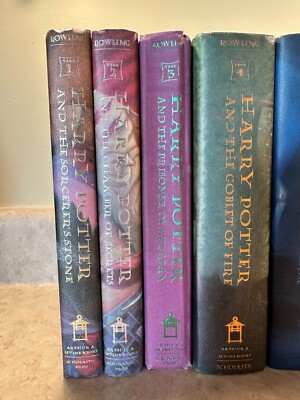 Harry Potter Complete Hardcover Set Books 1-7 Set (J.K. Rowling