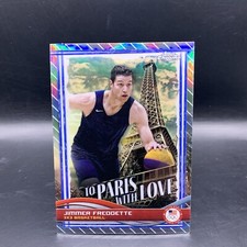 2024 Topps Chrome US Olympic/Paralympic To Paris with Love #PL11 Jimmer Fredette
