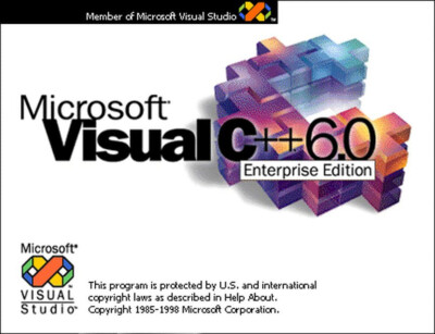 Microsoft VISUAL C++ 6.0 Professional CD-ROM - English