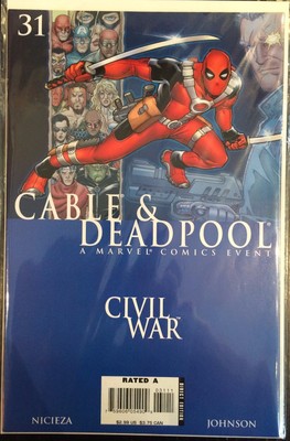 Cable and Deadpool (Vol 1) #31 VF+ 1st Print Marvel Comics