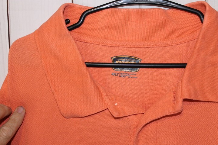 the foundry solid orange polo 4xl 5066 - image 2