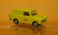Herpa 942799 Ifa Trabant 601 Universal Deutsche Post Gelb 1:87 Neu Modell