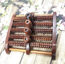 Foot Massage Roller Made of Natural Pterocarpus Macrocarpus Wood Vietnam Craft