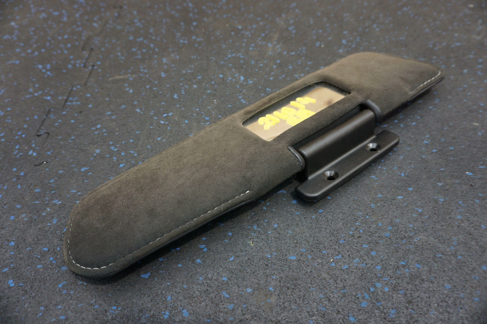 Right Sun Visor Shade Black Leather Alcantara LHD 69765300 Ferrari California 12