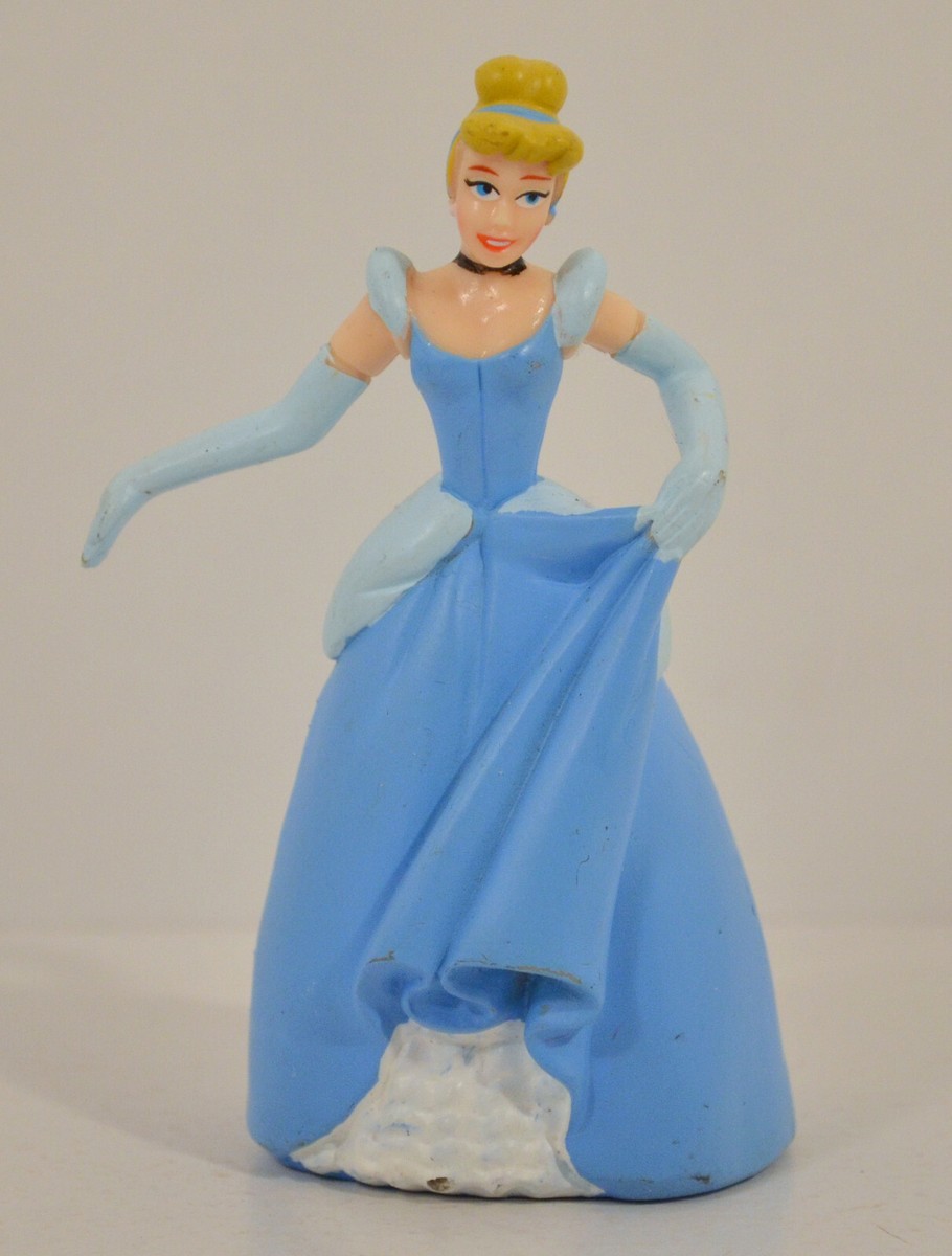 3.75" Cinderella in Blue Dress Gown PVC Plastic Action Figure Disney  Princess | eBay