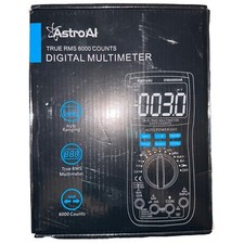 Digital Multimeter Tester Auto Range TRMS 6000 Counts Voltmeter Ohm Meter Tester