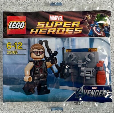 LEGO 30165 Marvel The Avengers Hawkeye with Equipment EU Polybag 2012 24pc NIP