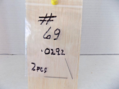 2) #69     .0292     DIA. DRILL BIT UNBRANDED PO   NIB