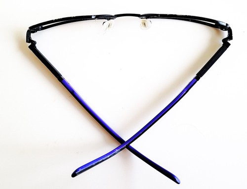 CHAMPION CU2019 MONTATURA OCCHIALI DA VISTA UNISEX 56-17-140 C03 NERO/BLU - Foto 6 di 8