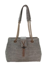 VALENTINO BY MARIO VALENTINO Umhängetasche Mittel Damen Tasche hellgrau