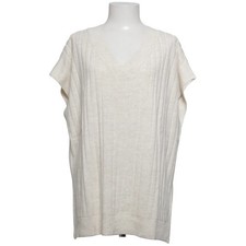 ONLY, Pullunder, Größe: S, Beige, Einfarbig, Rippenstrick, Damen #e9Q