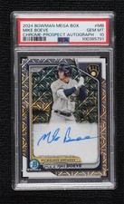 2024 Bowman Chrome Prospect Mega Box Mike Boeve #BMA-MB PSA 10 GEM MT Auto 0nr3