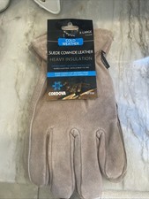 CORDOVA SUEDE LEATHER GLOVES / COLD WEATHER INSULATED XLARGE MEN S