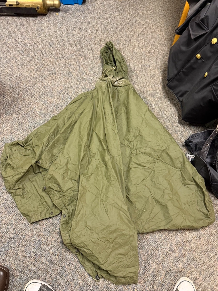 Vietnam Poncho In Original Vietnam War Personal & Field Gear for