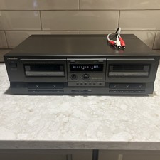 Technics RS-TR210 Stereo Double Cassette Deck Player Japan WORKS FAST SHIP VNTG