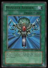Monster Reborn LOB-118 Ultra Rare YU-GI-OH