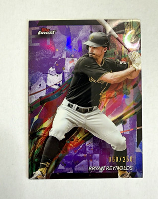 Topps Finest Bryan Reynolds Pittsburgh Pirates Serial Numbered /250 #050/250