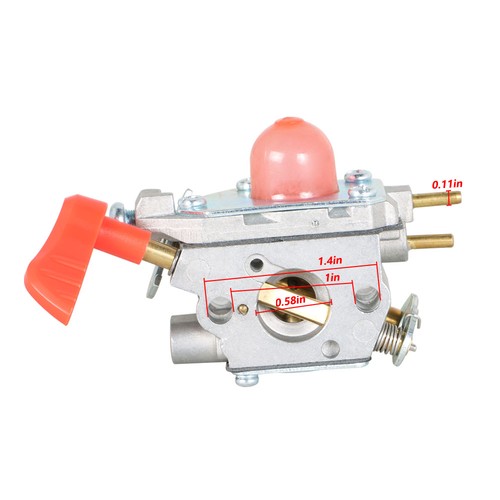 For POULAN PRO BVM200FE 11-05 C1U-W43B For Zama C1U-W43C 545081857 Carburetor - Picture 3 of 17