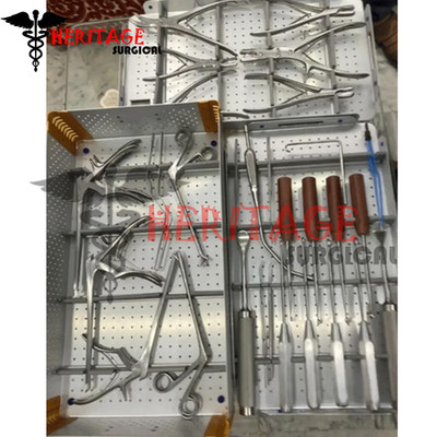 Lumbar Spine Neurosurgical Surgery Spinal Fixation Orthopedic Instrument Set