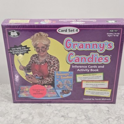 New Sealed Granny s Candies Card Set 4 Inference Skills Cards & Activity Book