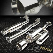 J2 For Civic Si Fa5 Sedan Catback Exhaust Hi-power Muffler 4.5rolled Tipbolt