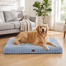 Orthopedic Dog Bed for XXL Dog, Waterproof Washable Pet Bed for Crate