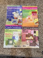 Lot Of 4 Card Making Magazines Volume 1-4.