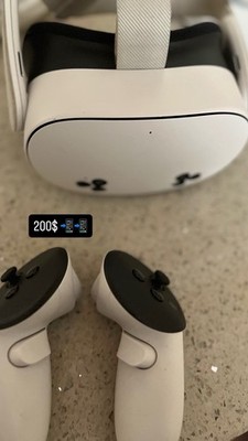 Meta Oculus Quest 3 White Standalone VR Headset with Controllers