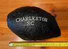 Civil War Artillery Shell Fragment Charleston SC 100lb. Parrott- huge!