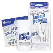 Armour Etch Glass Etching Cream - Create Stunning Designs on Glass Surfaces -