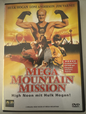 Mega Mountain Mission - Hulk Hogan - DVD - Rar - Rarität - Deutsch