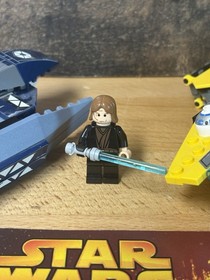 LEGO Star Wars: Jedi Starfighter and Vulture Droid (7256) W Minifigure
