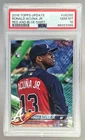 86923399 Ronald Acuna Jr 2018 Topps Update US250 RC Red Blue Shirt SP PSA 10