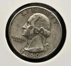 1960-P 90% Silver Washington Quarter US Mint Philadelphia