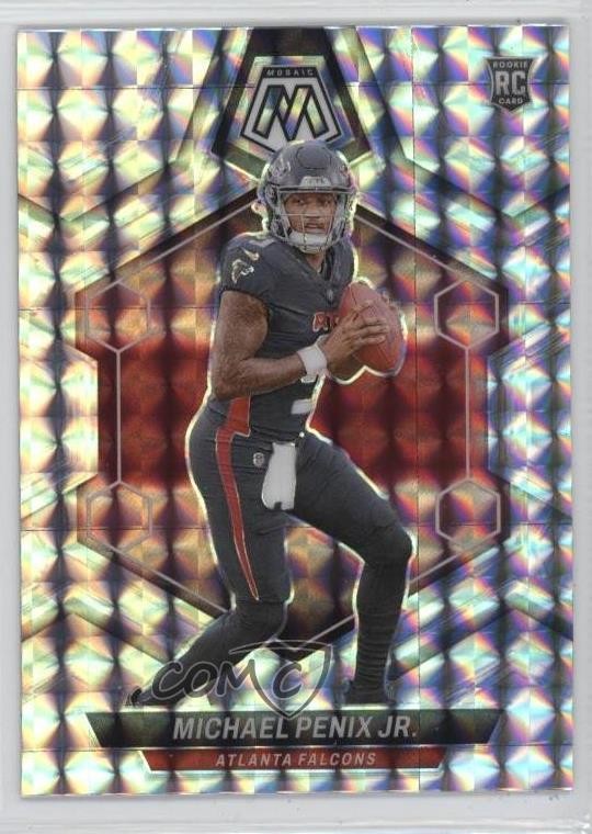 2024 Panini Mosaic Rookies Mosaic Prizm Michael Penix Jr #308 Rookie RC