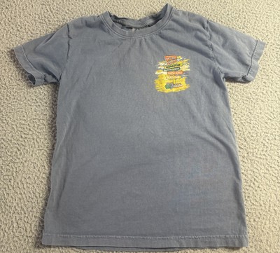 Salty Waves Boys Pullover Crew Neck Short Sleeve Graphic T Shirt Gray Size 10/12