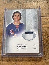 2021-22 UD The Cup Class of 2022 Morgan Barron Rookie Patch /49 #2022-MB New