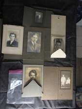 Lot 14. Vintage photos from mid 1900s. Features a Army air corps pin on woman.