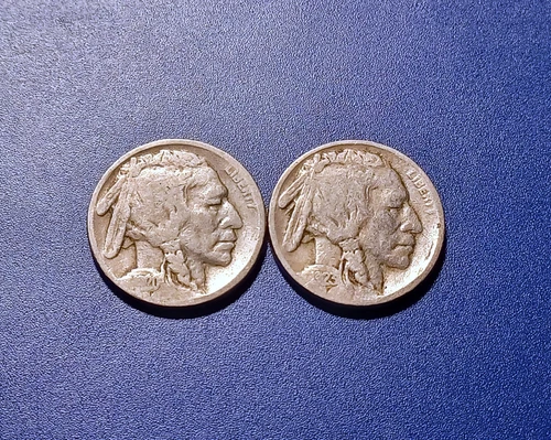 Good 1920-S & 1923-S Buffalo Nickels