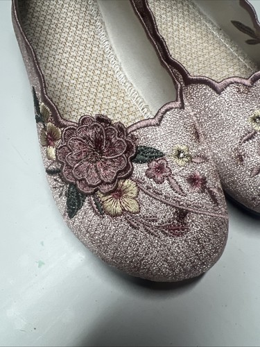 New Women Comfortable Ballet Flat Slip On Loafers Ballerina Shoes Retro Sz 39-8 - Picture 8 of 9