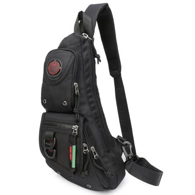 Mochila De Pecho Para Hombre Y Mujer Para Viajes Al Aire Libre Y Deportes