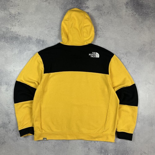 The North Face Capuche Himalayan Hombres Amarillo/Negro Sudadera con... - Imagen 9 de 11